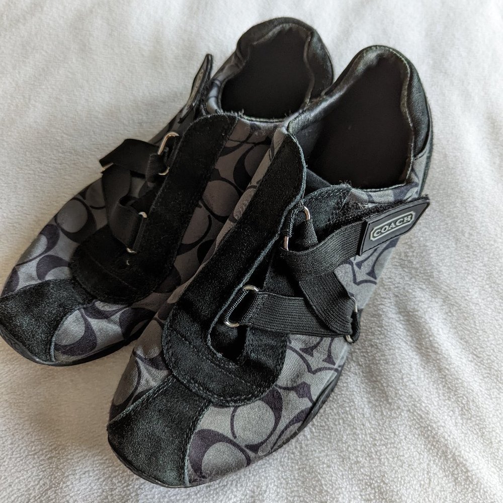 Coach Shoes Black and Gray.